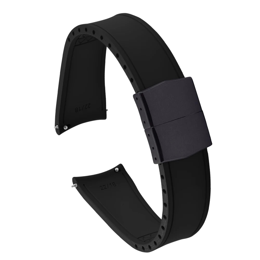 Bracelet Montre Caoutchouc pour Samsung - Rapide et Incurvée - Universel