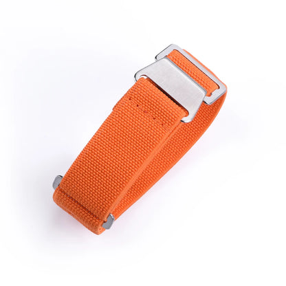French Army Nylon Strap from the 60s, 20mm 22mm, for Parachute, Elastic, Nylon, Black, Blue, Green, Grey, Universal Fabric Watch Strap for Men