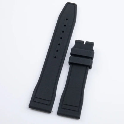 Universal Accessories, FKM Fluoro Rubber Watch Strap for IWC, Strap for Big Pilot Portofino TOP GUN, Dustproof Strap 20/21/22mm