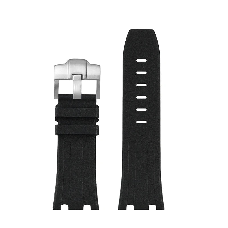 Cinturino per orologio da uomo in gomma, Audemars P Royal Oak Offshore, 42mm, 28mm, 15703, 15710, 26470, 28mm, con attrezzi