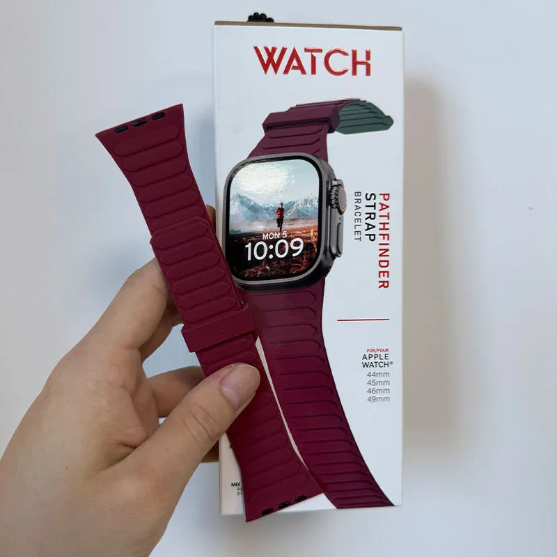 Magnetic Bracelet for Apple Watch 46mm 42mm 49mm 45mm 44mm for iWatch Ultra 3/2 Series 11 10 9 8 7 6 SE 5 4