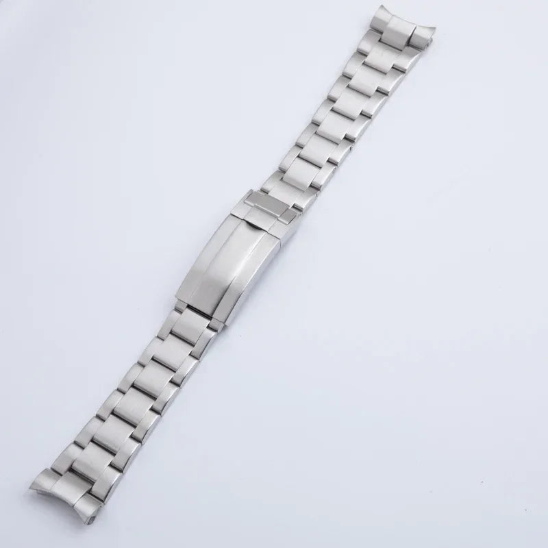 Bracelet de montre en acier inoxydable 316L de qualité 20mm, avec boucle Glidelock, pour bracelet Rolex Submariner GMT