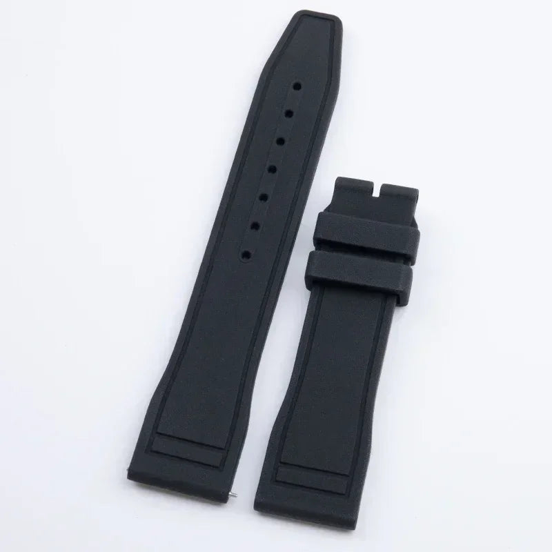 Pour bracelet Tudor Heritage Pelagos GMT Black Bay bracelet de montre souple 39/41mm bracelet de montre en caoutchouc fluoré naturel FKM 20mm