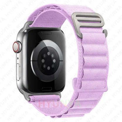 Cinturino per Apple Watch, bracciale alpino per cinturino Apple Watch Ultra 2 3, cinturino 45mm 49mm 42mm 46mm 44mm 41mm 40mm, cinturino Iwatch serie 11 9 8 7 SE 10