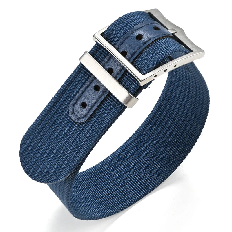 Bracelet de Sport universel en tissu Nylon, 20/22mm, étanche, militaire, pour Seiko Omega, accessoires de Bracelet de montre de l'armée, sans rayures