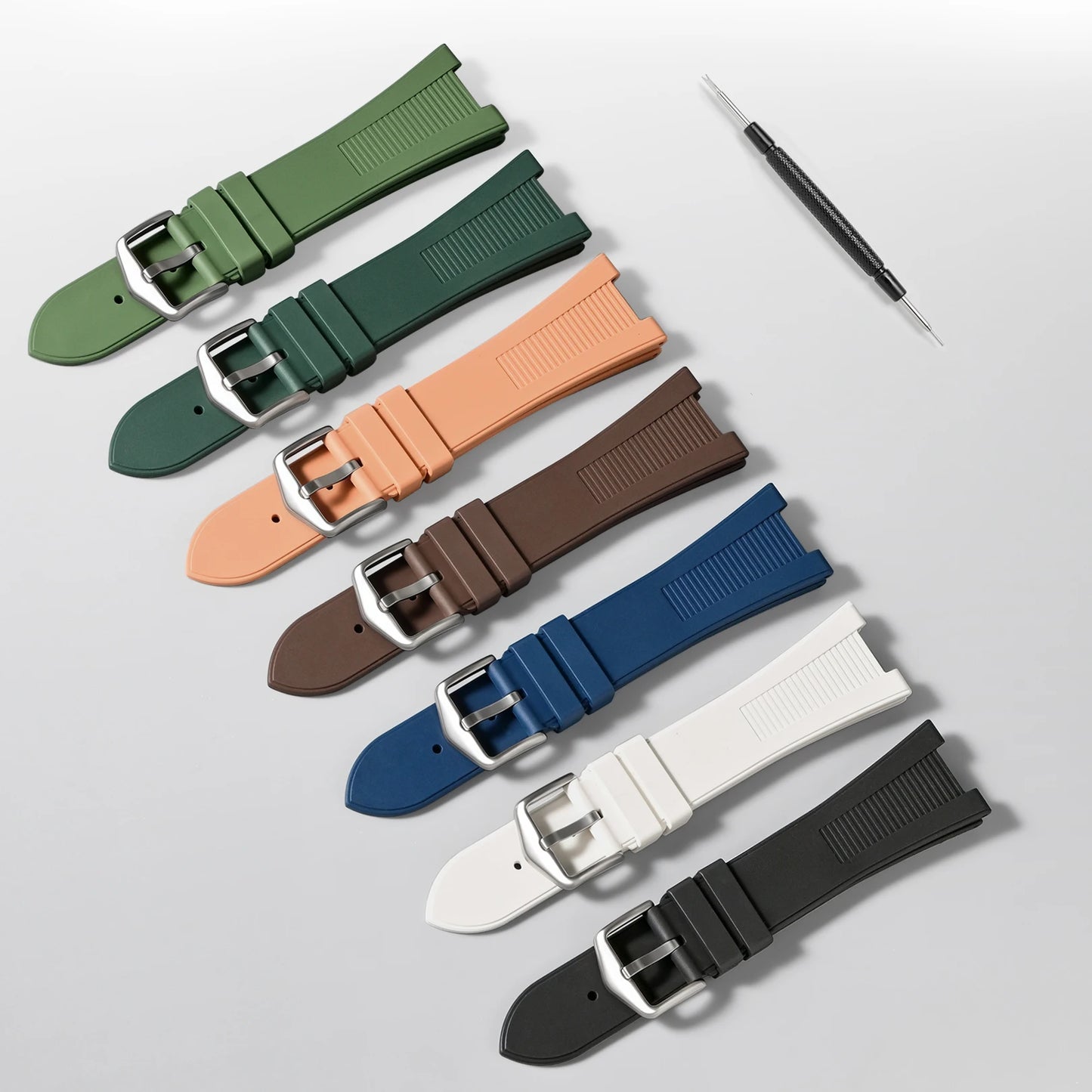 Bracelet Montre caoutchouc 12mm/25mm Pour Citizen Promaster AW0130-85X