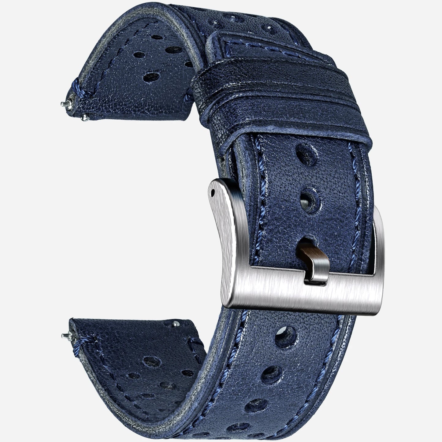 Bracelet de montre en Cuir - Vintage Perforer / Rapide - Universel