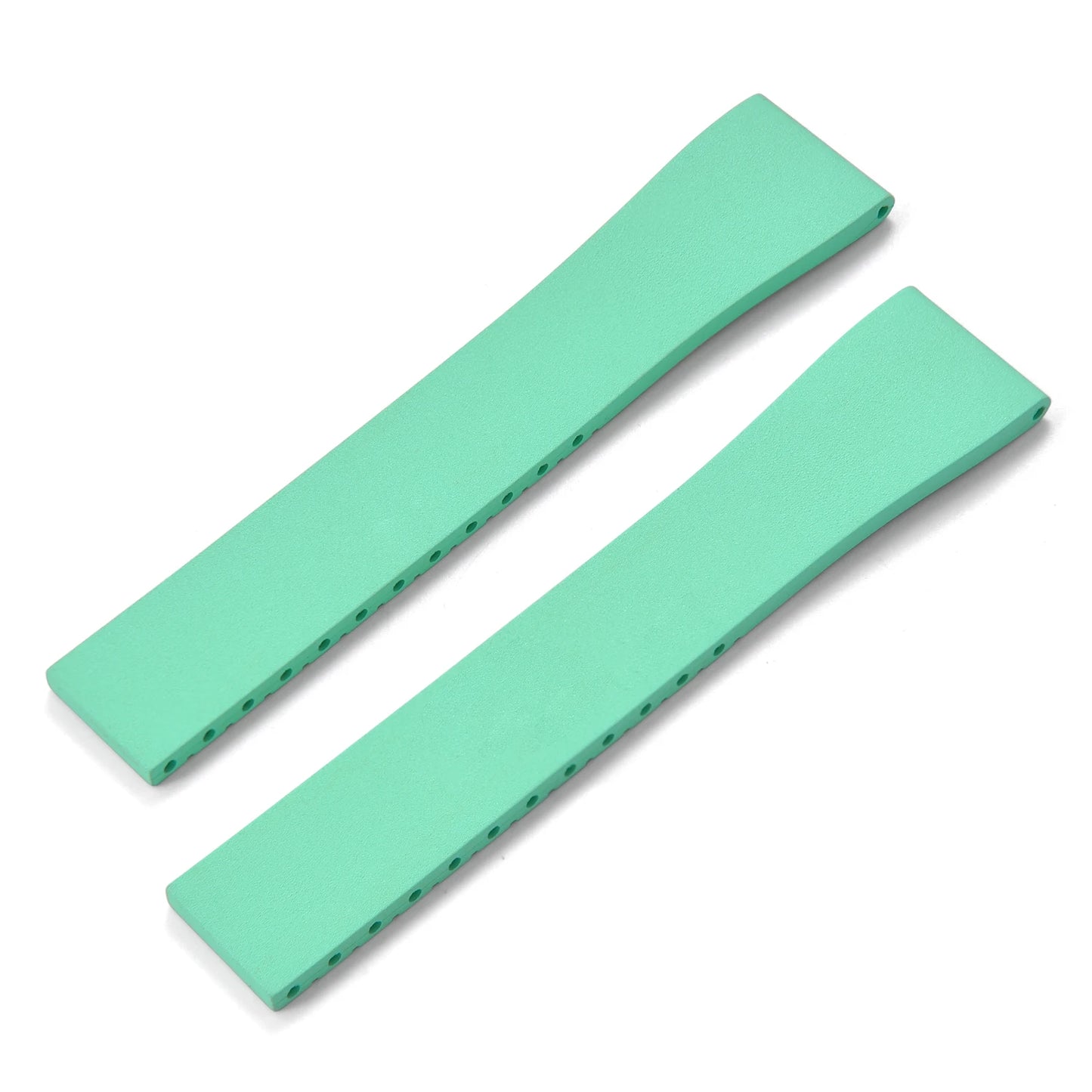 Nouveau bracelet de montre CTS FKM boucle en or papillon à dégagement rapide 16mm 18mm 19mm 20mm 21mm 22mm bracelets de montre en caoutchouc CTS pour couper à la taille