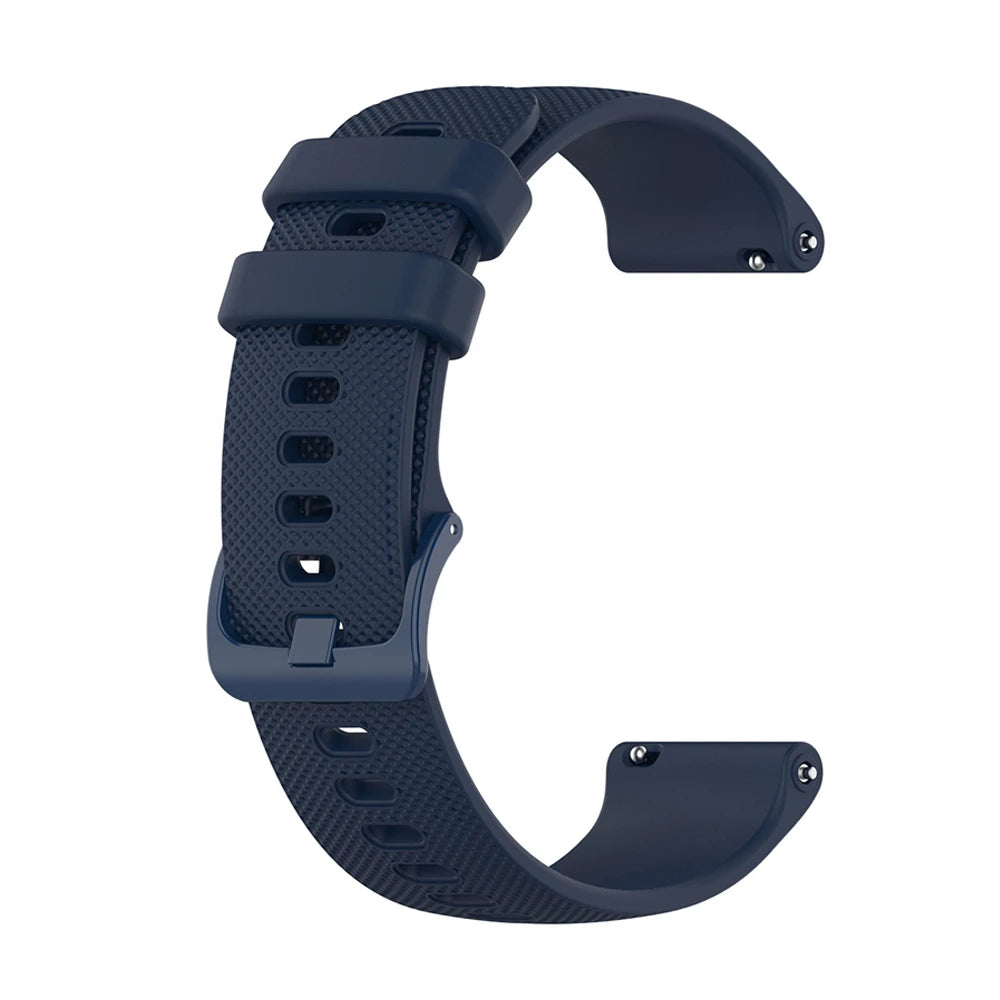 Cinturino per orologio in silicone per Garmin Venu 4/3/2/2s, 18mm 20mm 22mm, per Garmin Vivoactive 6/5/4/3/Forerunner 245