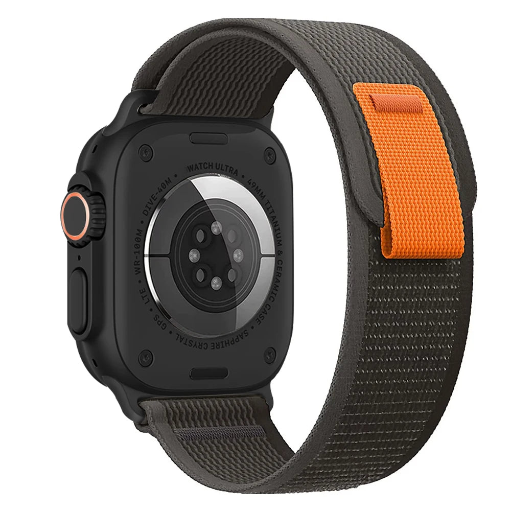 适用于 Apple Watch Ultra 3 2 的 Trail 回环式表带，49mm 46mm 44mm 45mm 40mm 41mm 42mm，兼容 iWatch 系列 11 10 SE 9 8 7 的表带 Correa