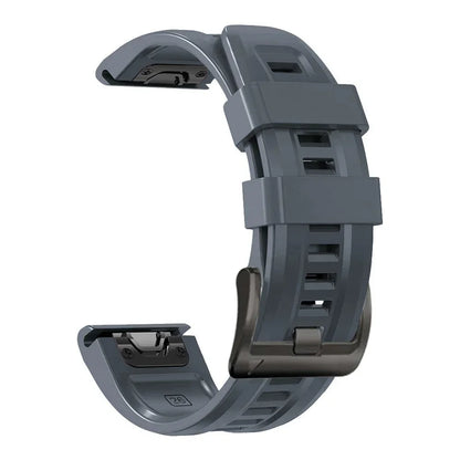 Cinturino in silicone da 22/26 mm per Garmin Fenix 5 5X Plus 6x 7 7X Pro Quatix 8 Fenix 8 Pro 47 mm 51 mm Epix QuickFit, cinturino sportivo da esterno