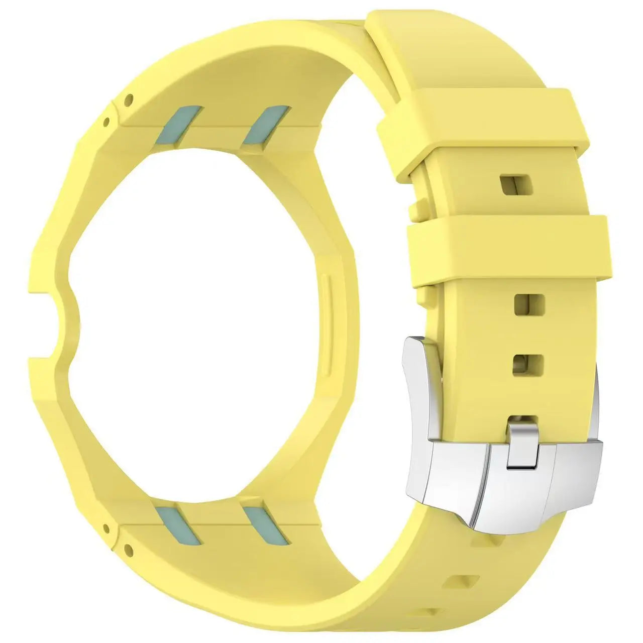 Bracelet de conversion en silicone coloré compatible avec la montre de poche Swatch Royal Pop – Accessoire de modification tout-en-un pour montre-bracelet