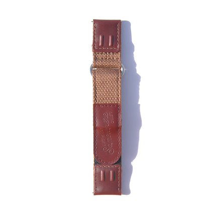 Men's Genuine Leather and Nylon Watch Strap, Quick Release, 20mm, 22mm