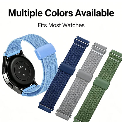 Cinturino in nylon da 18mm 20mm 22mm per orologio Garmin Vivoactive 3 4 4s 5 6, Venu 2 2s 3s SQ, Venu 4 41mm 45mm