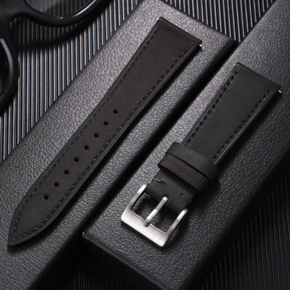 Cinturino vintage in pelle da 18 mm, per Casio e altri - Fast