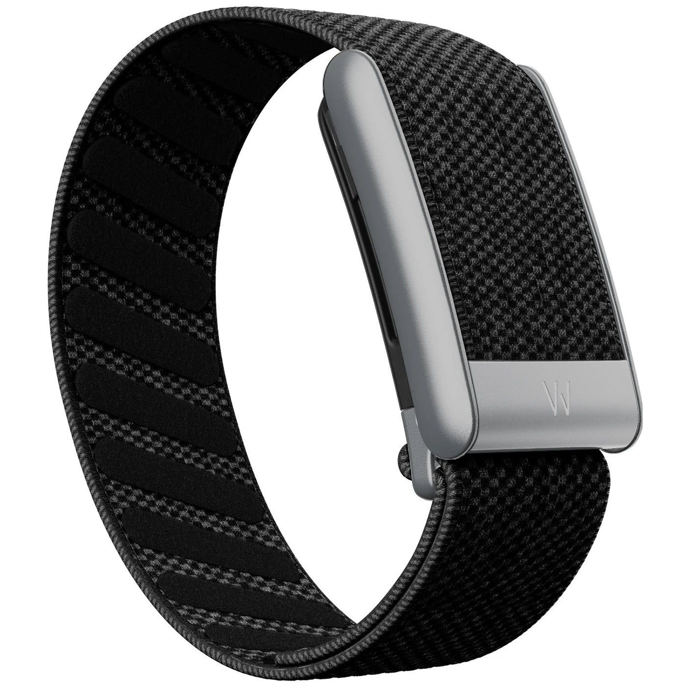 Black, Silver, and Gold Bracelet for Whoop 5.0 Mg, Bracelet with W Logo, Elastic Woven Nylon Band, Sport Replacement Straps for Whoop