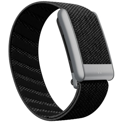 Black, Silver, and Gold Bracelet for Whoop 5.0 Mg, Bracelet with W Logo, Elastic Woven Nylon Band, Sport Replacement Straps for Whoop