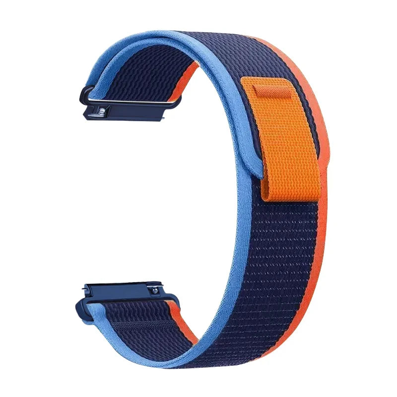 Sangle à boucle en Nylon pour Garmin Forerunner 965 955 570 970 165 55, 20mm 22mm, Bracelet Garmin Venu 3-2/Active 6-5/Vivomove Trend
