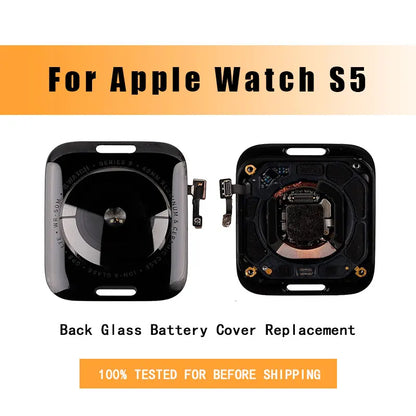 Genuine glass back cover with wireless charging, replacement part for Apple Watch Series 4 5 6 SE 7 8 9 40 41 44 45MM GPS/LTE