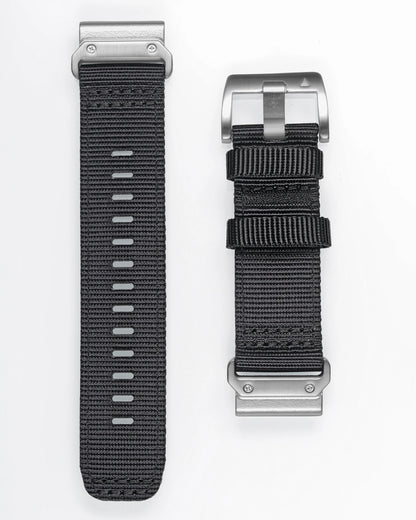 HEMSUT Watch Band for Garmin Tactix Nylon Quickfit 20 22 26mm Sport Strap Compatible Fenix8 7 6 EPIX /MK3 /Tactix