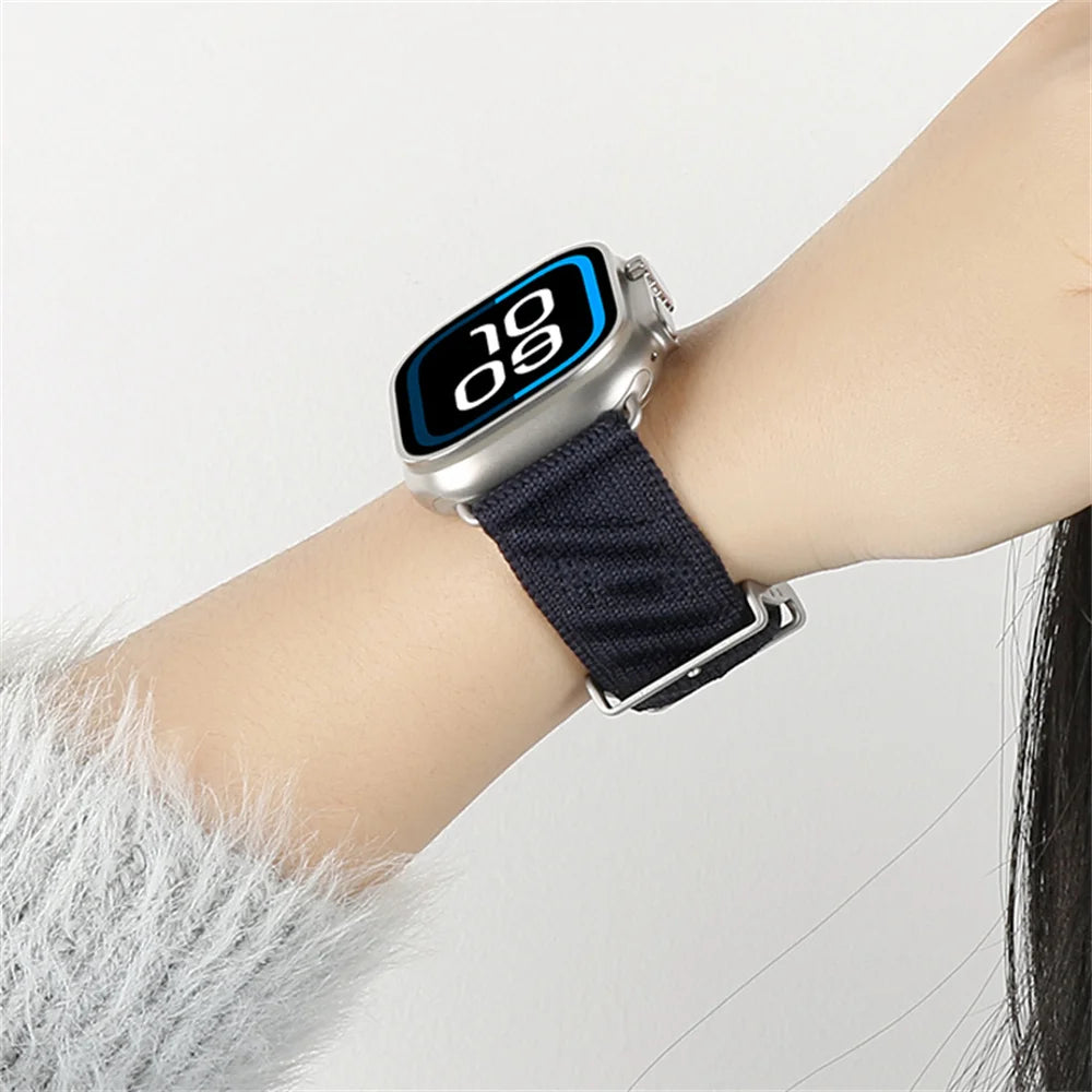 New Single Tour Midnight Blue Iwatch Strap for Apple Watch Ultra 1-3 Series 10 9 8 7 6 5 4 Band 46MM 45mm 44mm 41mm 40mm 49MM