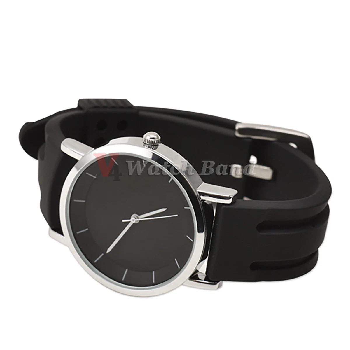 30mm 28mm 26mm 24mm Rubber Watch Strap 18mm 20mm 22mm Men's Sport Watch Band Waterproof Soft Silicone Diving Bracelet