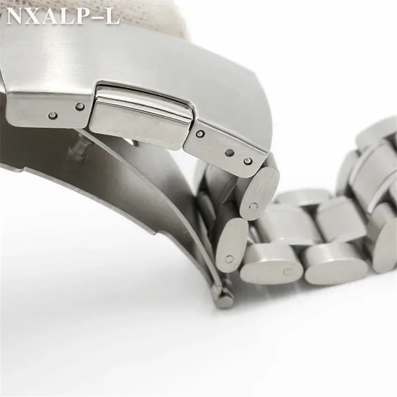 Bracelet de montre Arc en acier inoxydable pour Bracelet Omega Seamaster pour Seiko SKX007/009 Bracelet universel en métal massif 14/16/18/20/22/24mm