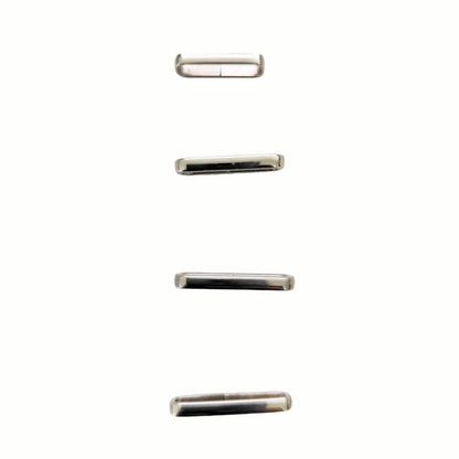Lot de 100 anneaux de montre en acier inoxydable poli, 16MM, 18MM, 20MM, 22MM, pour bracelets de montre