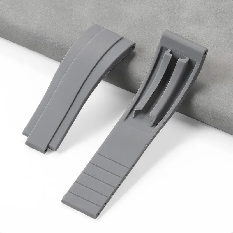 For Rolex 20mm Silicone Strap for Rolex Water Ghost Daytona Submariner, Rubber Silicone Watch Strap, Waterproof Bracelet