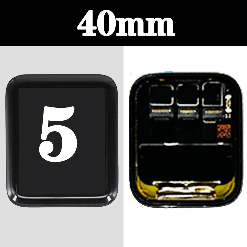 OLED pour apple watch série 1 2 3 4 5 6 SE 7 lcd écran tactile numériseur assemblée iWatch Substitution 38/42/40/44/41/45mm