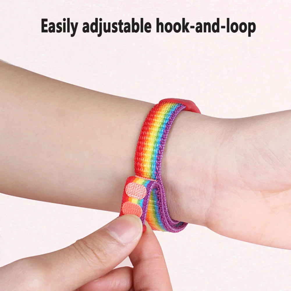 Bracelet à boucle en Nylon pour xiaomi Mi Band 10 9 8, Bracelet de remplacement, pulsera Xiaomi Smart Band 10 9 8 NFC