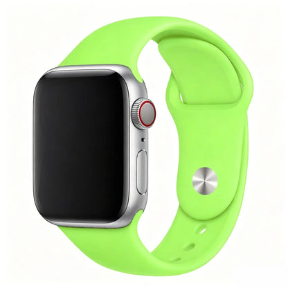 Bracelets en silicone pour Apple Watch, 44mm, 40mm, 45mm, 41mm, 49mm, 46mm, 42mm, correa, série iwatch 11, 10, 7, 8, se, 9, ultra, 2, 3
