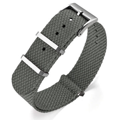 Premium Quality Linen NATO Strap, 20mm 22mm, for OMEGA SEIKO, Sport Woven Nylon Watch Band, Soft Replacement Strap for Men and Women