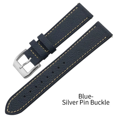 Bracelet de montre en cuir de vache véritable à dégagement rapide, 20mm 21mm 22mm, pour IWC Pilot Oris Hamilton MIDO SEIKO SKX 5 Rolex