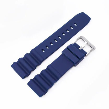 Bracelet de montre en Silicone, 20mm 22mm, pour Rolex SUBMARINER, étanche, pour plongée, Seiko SKX007 SRP777J1, Bracelet de sport pour citoyen
