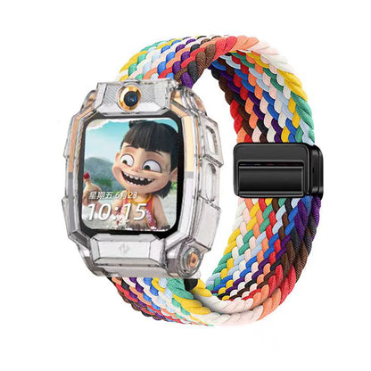 Bracciali intrecciati per bambini, bracciale elastico magnetico per smartwatch Imoo Xiaotiancai, telefono D2 Z11 Z10 Z6 Z7 Z1