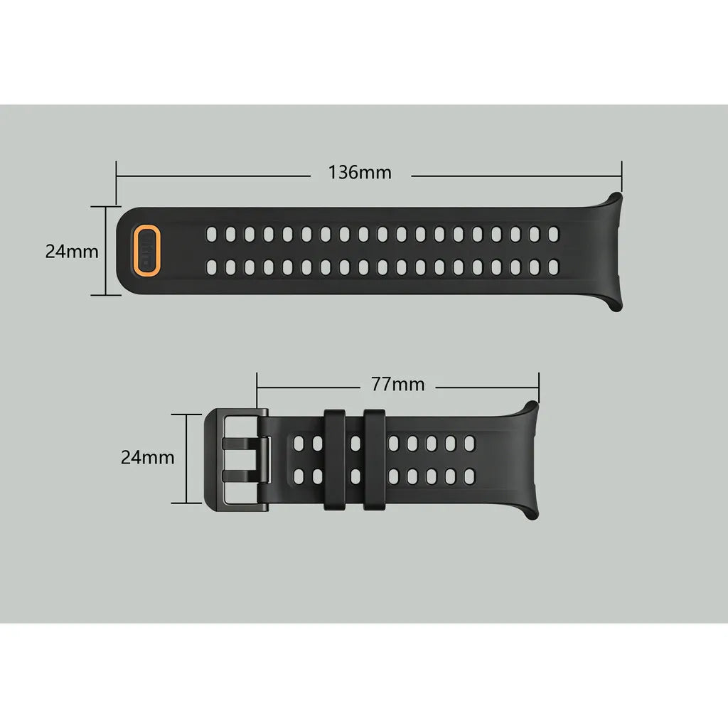 Bracelets en silicone pour Samsung Galaxy Watch Ultra 3 1 2 47mm, bracelet marin pour Galaxy Watch Ultra 2024 2025 2026, ceinture respirante