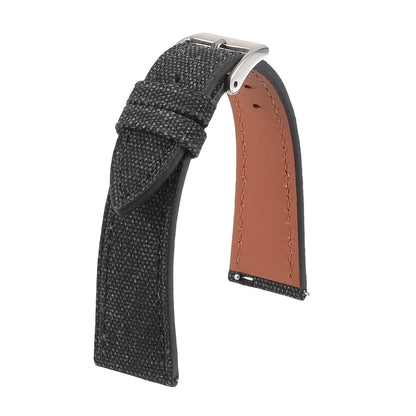 Quick-release thin canvas watch strap, made of vintage nylon fabric, 20mm 22mm, retro style, men's belt accessories