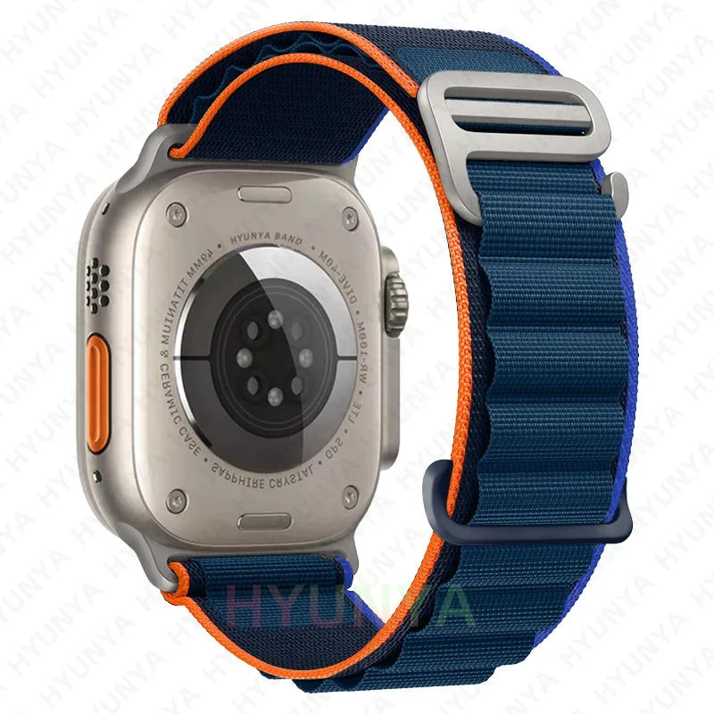Cinturino per Apple Watch, bracciale alpino per cinturino Apple Watch Ultra 2 3, cinturino 45mm 49mm 42mm 46mm 44mm 41mm 40mm, cinturino Iwatch serie 11 9 8 7 SE 10