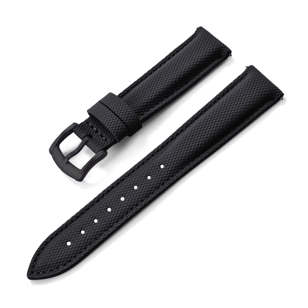 Premium Quality Nylon Fabric Quick Release Watch Straps, 18mm, 19mm, 20mm, 22mm, Durable, Unisex Replacement