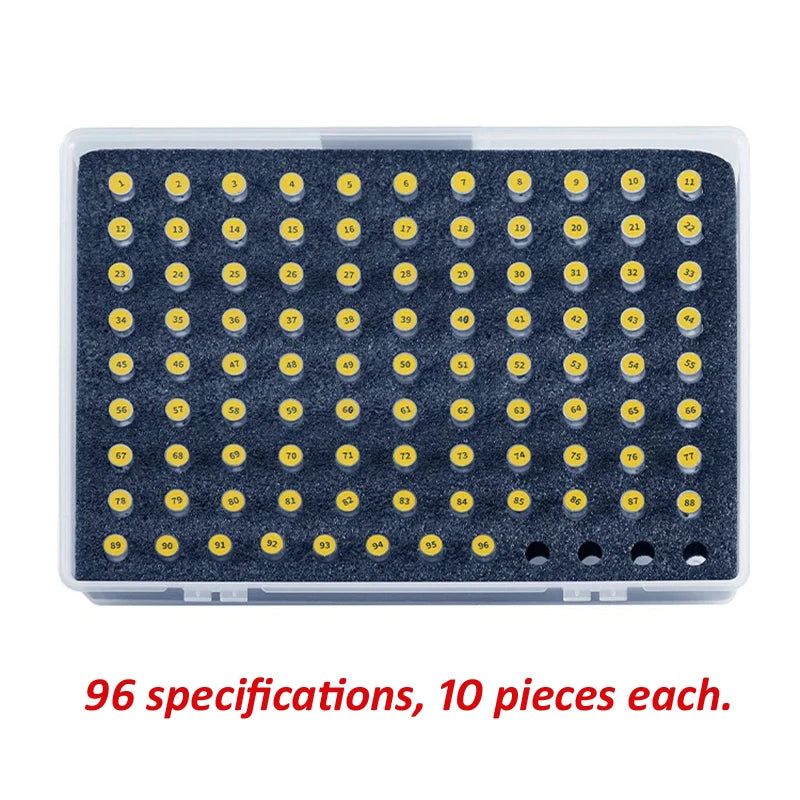 New Watch Repair Kit, Professional Waterproof Crown Set, 960 Pcs, Watch Head, Waterproof Ring Set, Flat O-Ring, D-Ring, Watchmaker Tools