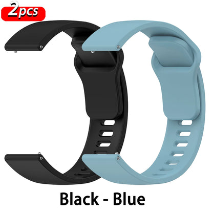 سوار سيليكون لساعة Redmi Watch 5 Active/5 Lite الذكية، إكسسوارات 22 مم، سوار رياضي لساعة Redmi Watch 5 Active/Lite