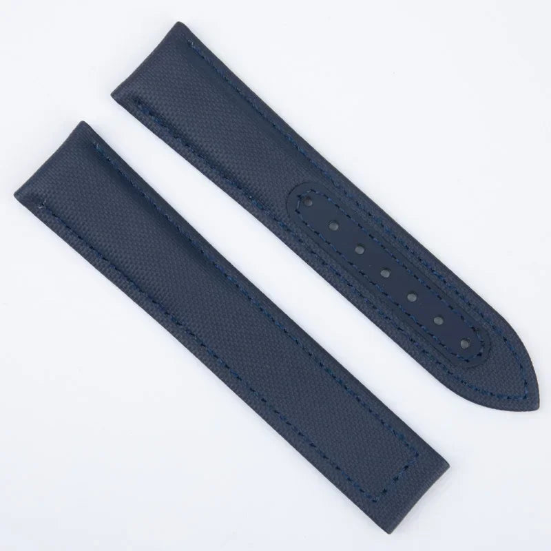Cinturino universale in Nylon intrecciato, 19mm, 20mm, 21mm, 22mm, per Omega Seiko Tissot, Seamaster 300 AT150, cinturino in pelle e tessuto