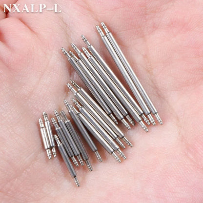 Barres à ressort en acier inoxydable, 360mm/1.5mm, longueur 8mm- 25mm, goupille de liaison en métal pour bracelet de montre, outils de réparation de montres, 1.8 pièces/ensemble