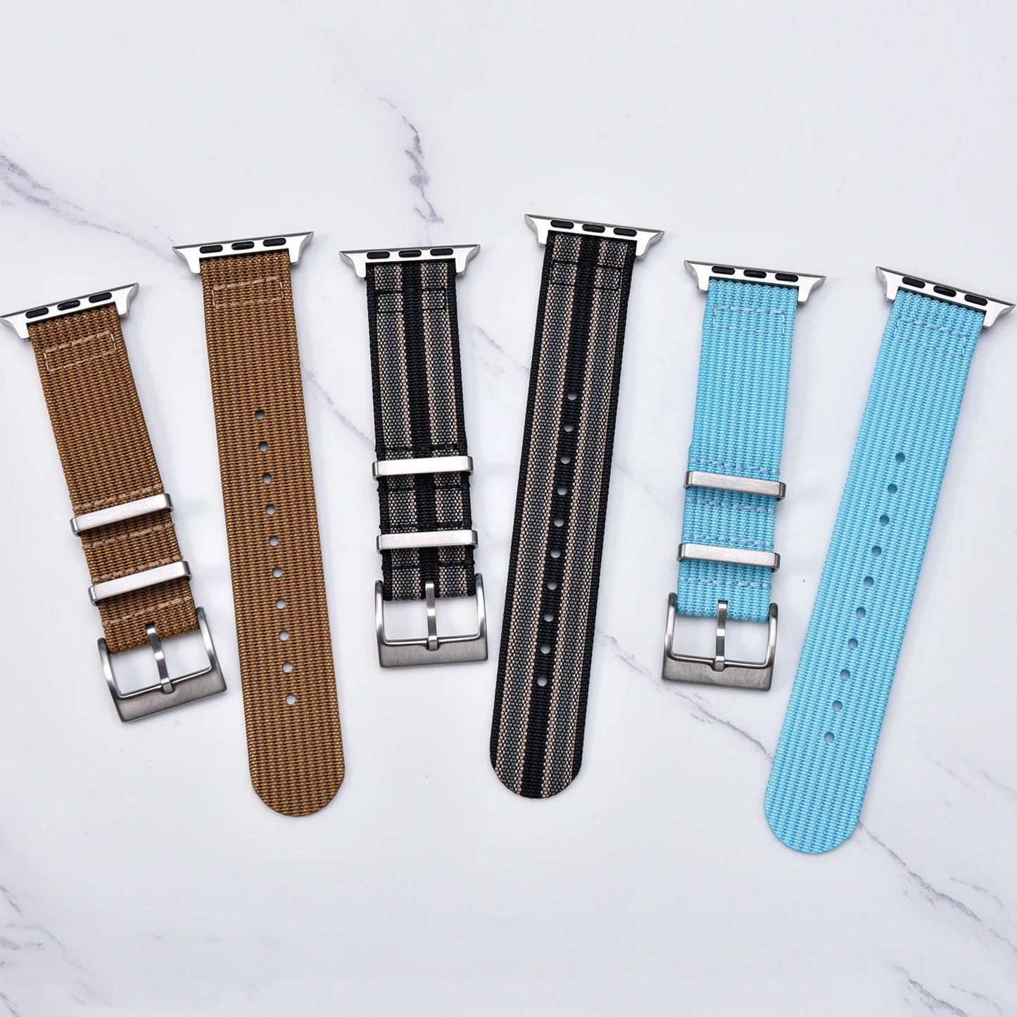 Cinturini in nylon colorati per Apple Watch Ultra 3 2, 49mm 45mm 44mm 42mm 40mm 41mm, cinturino in nylon per iWatch 9 8 7 6 SE, per uomo e donna
