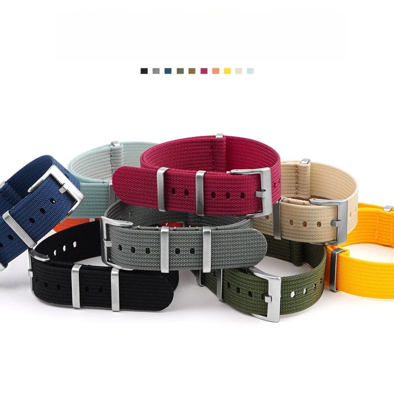 Bracelet de montre en Nylon otan de qualité supérieure pour OMEGA 18mm 20mm 22mm 24mm, pour SEIKO, Bracelet de montre militaire décontracté, Bracelet de Sport de l'armée
