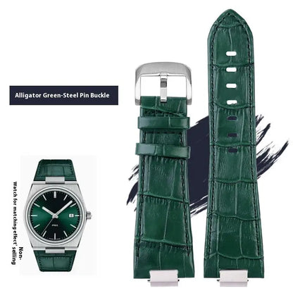 Pour Tissot 1853 Super Player PRX série T137.410/T137.407 bracelet de montre en cuir véritable T137 bracelet de montre en cuir surélevé pour hommes 12mm