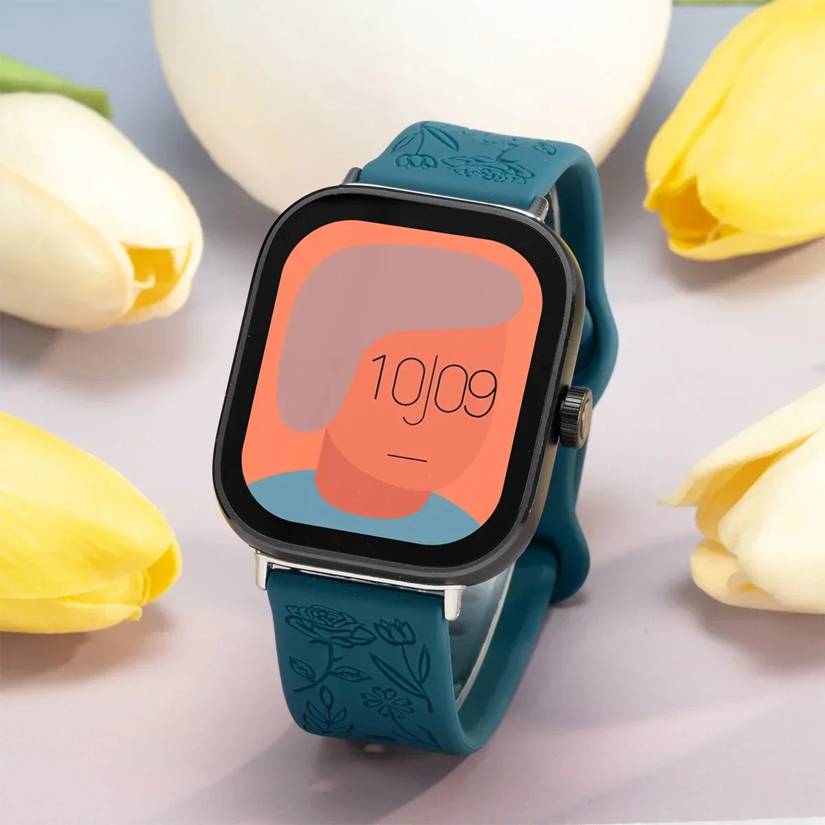 Carved Strap for Redmi Watch 6 5 4, Magnetic Silicone Bracelet for Redmi Watch 5 Active 3 Lite 5 Lite 3 Active