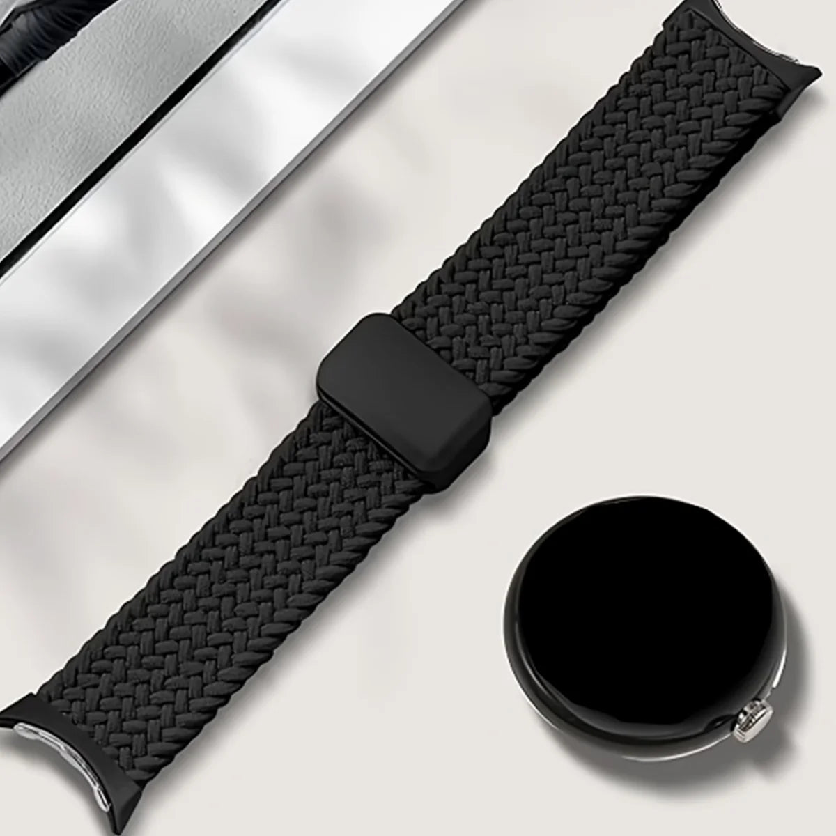 Cinturino elastico intrecciato per Google Pixel Watch 4, 41mm, braccialetto sportivo in nylon morbido, cinturino alla moda per Pixel Watch 3/2/1, 41mm