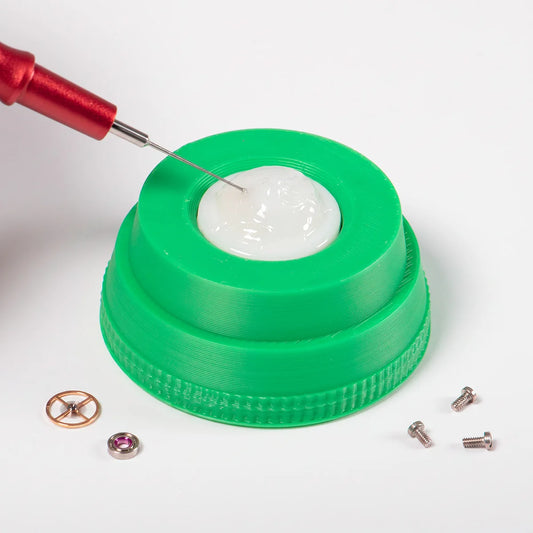 1 pièce : Godet à graisse anti-poussière pour montres, outil essentiel pour l'entretien et la réparation de montres, idéal pour les amateurs et les réparateurs professionnels